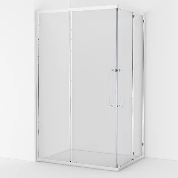 Душевой уголок Cezares Relax RELAX-304-AH-2-120/90-C-CR 120x90, профиль глянцевый хром Sancos — официальный сайт