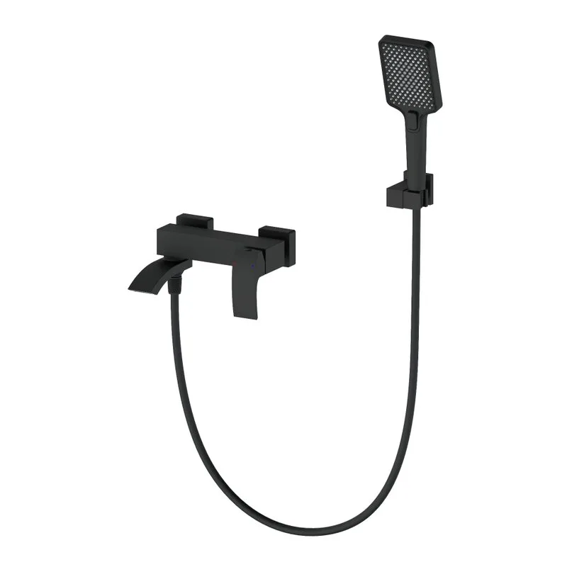 Смеситель для ванны с душем Wonzon & Woghand WW-88639009-MB, матовый черный Sancos — официальный сайт