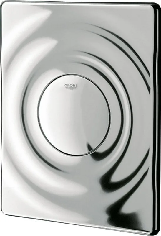 Кнопка смыва Grohe Surf 38574000, хром Sancos — официальный сайт