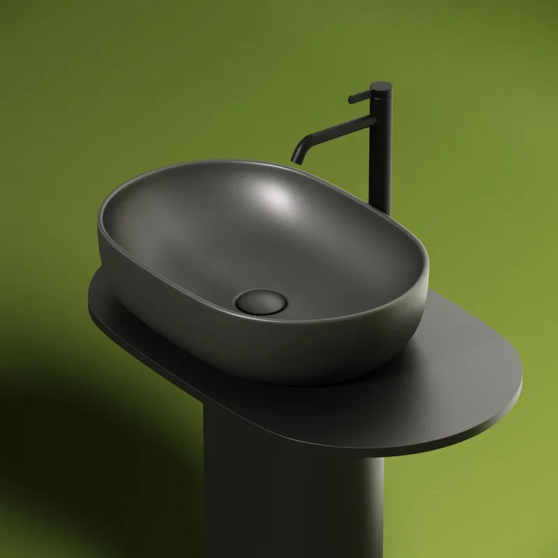 Накладная раковина Ceramicanova Element CN6047MDH Sancos — официальный сайт