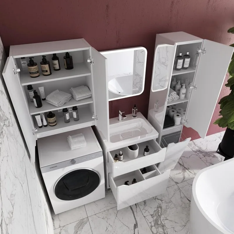 Шкаф Style Line Марелла 60 антискрейтч белый глянец