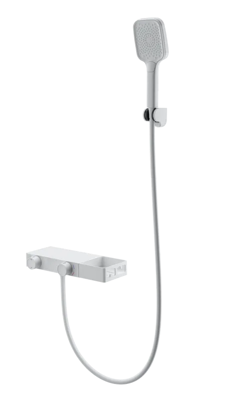 Термостатический смеситель Wonzon & Woghand WW-B2551-MW, для ванны с душем, матовый белый Sancos — официальный сайт