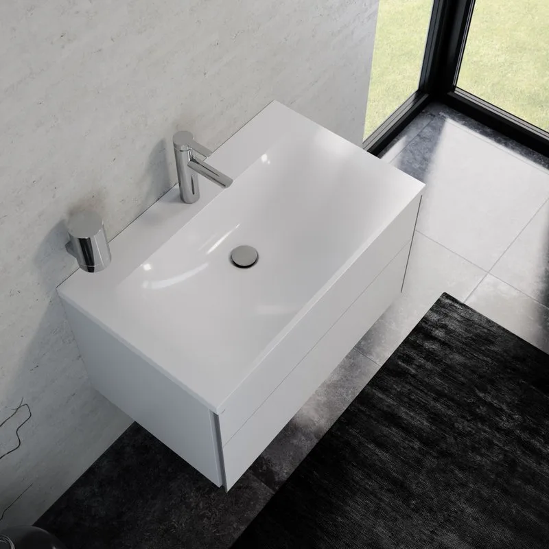 Тумба под раковину без столешницы Keuco Royal Reflex 100 белая Sancos — официальный сайт
