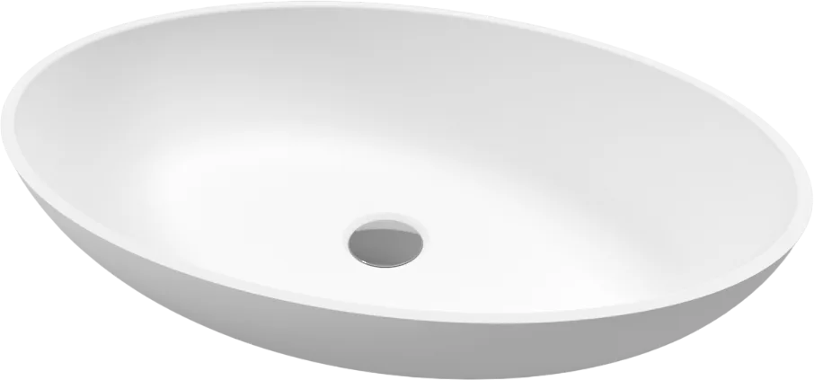 Накладная раковина WHITECROSS Citrine 0717.060040.200 60 см, белый матовый Sancos — официальный сайт