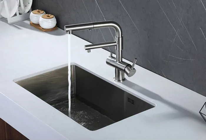 Смеситель для кухни Zorg Sanitary SZR-3216 хром Sancos — официальный сайт