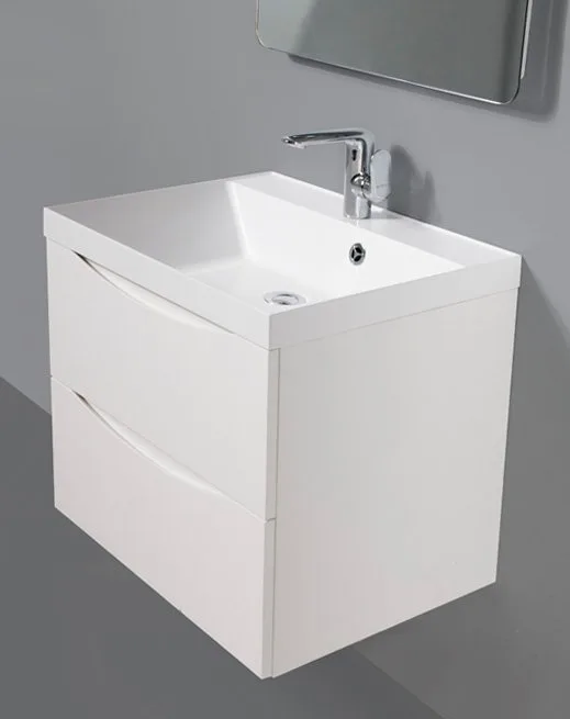 Тумба под раковину без столешницы BelBagno Marino 60 bianco lucido, подвесная Sancos — официальный сайт