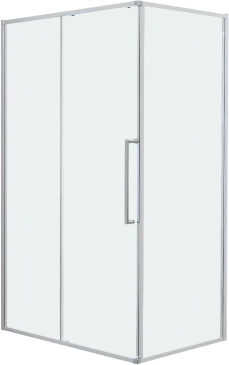 Душевой уголок Esbano Surf ESS-129PS-C 120х90 см, профиль хром, стекло прозрачное Sancos — официальный сайт