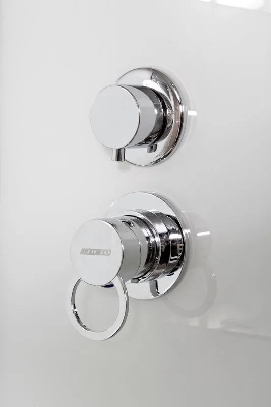 Душевая кабина DTO K402S 120х90, профиль хром, стекло прозрачное Sancos — официальный сайт