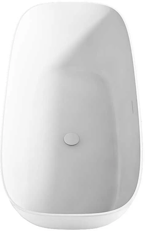Ванна из искусственного камня Vincea VBT-6S02MW 170x75 см, отдельностоящая, матовая белая, овальная, Sancos — официальный сайт