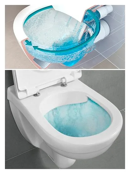 Унитаз подвесной Villeroy & Boch Venticello 4611 R0 R1 Sancos — официальный сайт