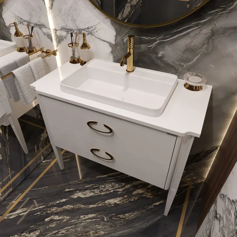 Смеситель для раковины Boheme Stick 121-GG gold diamond gold Sancos — официальный сайт