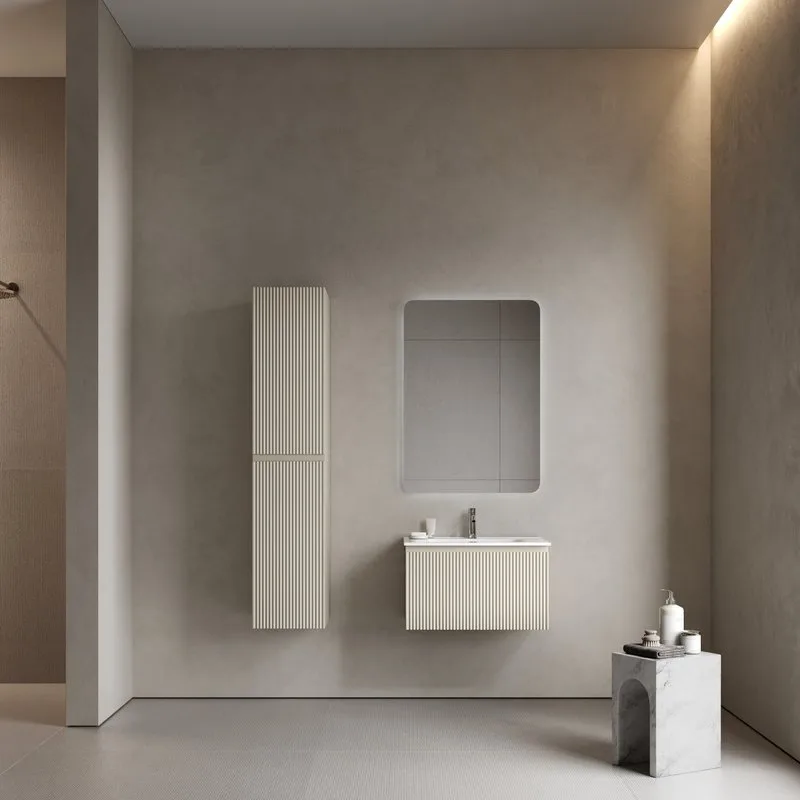 Тумба под раковину Sancos Snob R 1.0 70 подвесная Beige soft (капучино), SNR1.070CE Sancos — официальный сайт