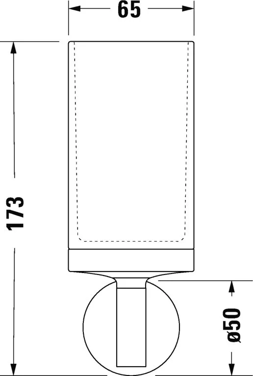 Стакан Duravit Starck T 0099314600 черный Sancos — официальный сайт