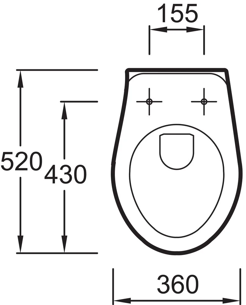Крышка-сиденье Jacob Delafon Brive E4359G-00 петли хром Sancos — официальный сайт