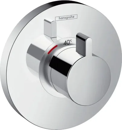 Термостатический смеситель встраиваемый Hansgrohe ShowerSelect S Highflow 15741000, для душа, хром Sancos — официальный сайт