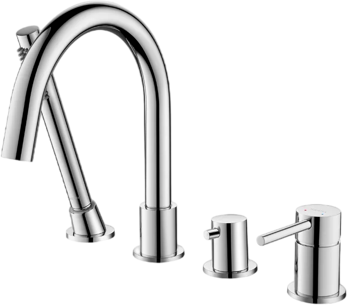 Смеситель на борт ванны AQUATEK Европа AQ1348CR, хром Sancos — официальный сайт