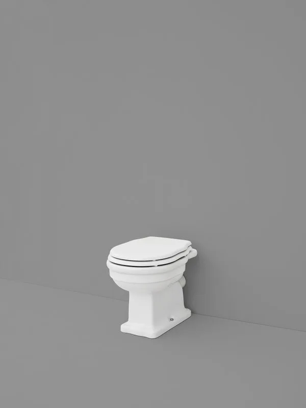 Унитаз ArtCeram Hermitage Zaino MF сиденье HEA005 с микролифтом, петли бронза Sancos — официальный сайт