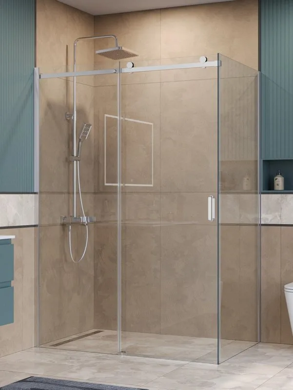 Душевой уголок BelBagno Soft Close-2 AH-1-150/100-C-Cr профиль хром Sancos — официальный сайт