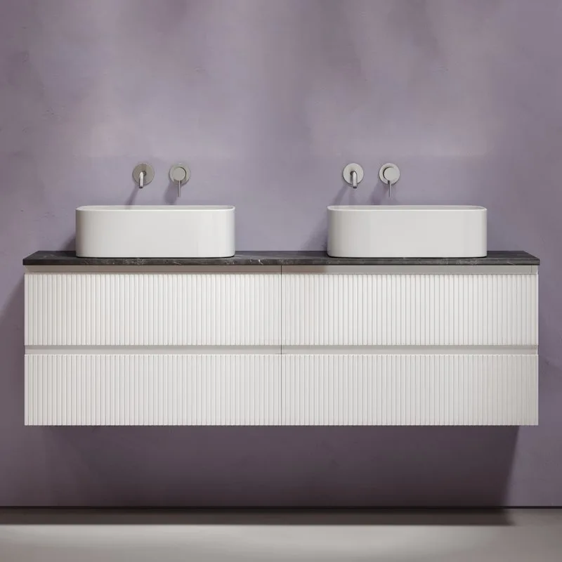Тумба с раковиной Sancos Snob T 160 bianco, столешница черный мрамор TT160A1, раковина CN6052 Sancos — официальный сайт