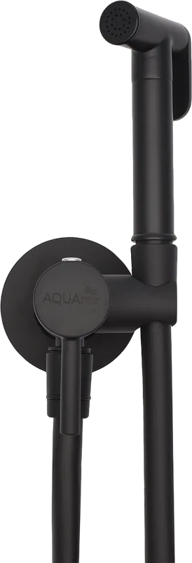 Гигиенический душ AQUAme AQM6020MB со смесителем, С ВНУТРЕННЕЙ ЧАСТЬЮ, matt black Sancos — официальный сайт