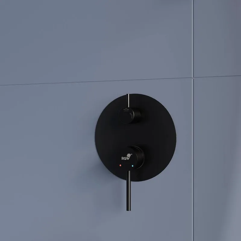 Душевой комплект RGW Shower Panels SP-52-1-B, черный Sancos — официальный сайт