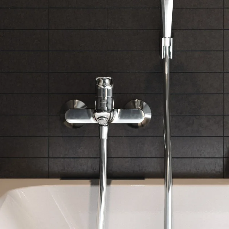 Смеситель для ванны с душем Hansgrohe Logis 71401000 Sancos — официальный сайт