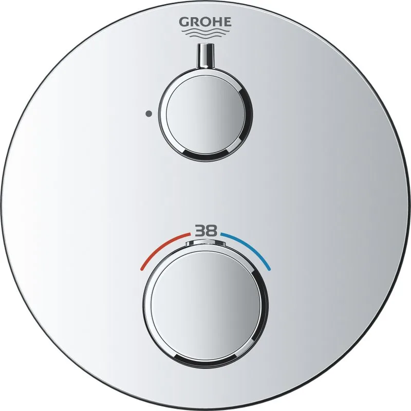 Термостатический смеситель встраиваемый Grohe Grohtherm 24075000 для душа Sancos — официальный сайт