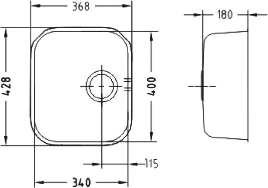 Мойка кухонная Alveus Variant 40 1009392 Sancos — официальный сайт
