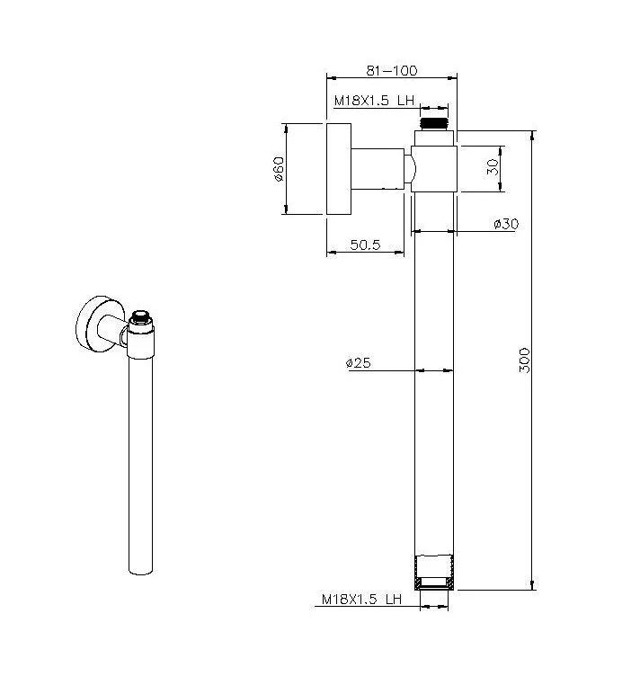 Удлинитель Allen Brau Priority 00326066, хром Sancos — официальный сайт