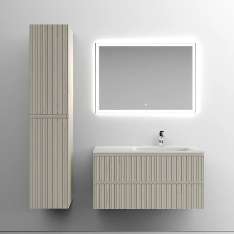 Тумба с раковиной Sancos Snob T 100 см, R, beige soft Sancos — официальный сайт