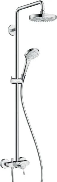Душевая стойка Hansgrohe Croma 2jet Select S 180 27255400, с однорычажным смесителем