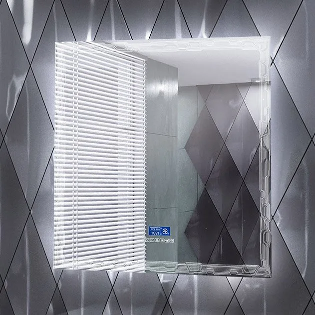 Зеркало Cezares 90х90 с LED-подсветкой, с антизапотевателем Sancos — официальный сайт