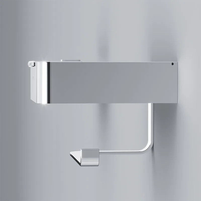 Держатель туалетной бумаги AM.PM Inspire V2.0 A50A341500 с полкой для телефона и контейнером, хром Sancos — официальный сайт