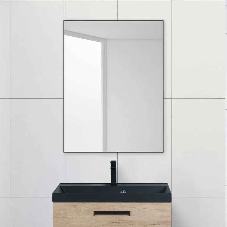Зеркало BelBagno SPC-AL-600-800 nero Sancos — официальный сайт