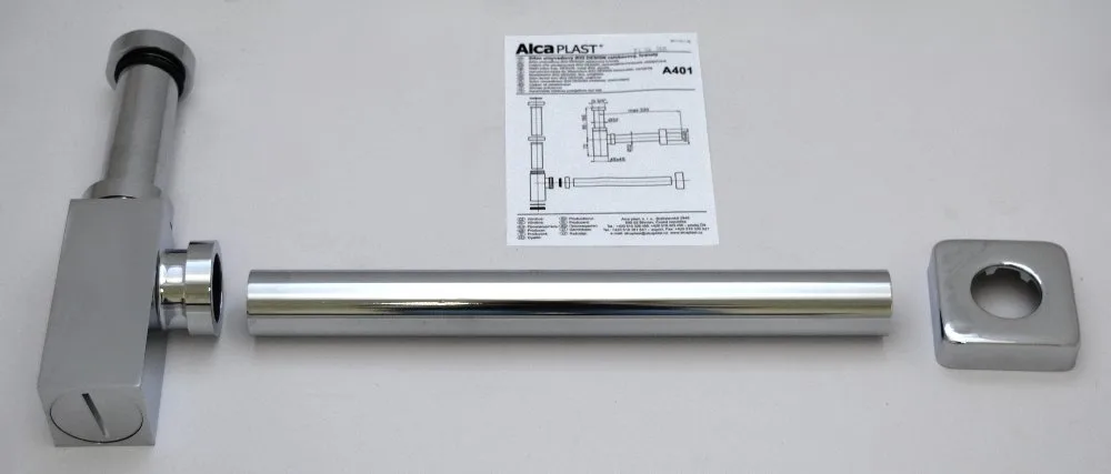 Сифон для раковины AlcaPlast A401 Sancos — официальный сайт