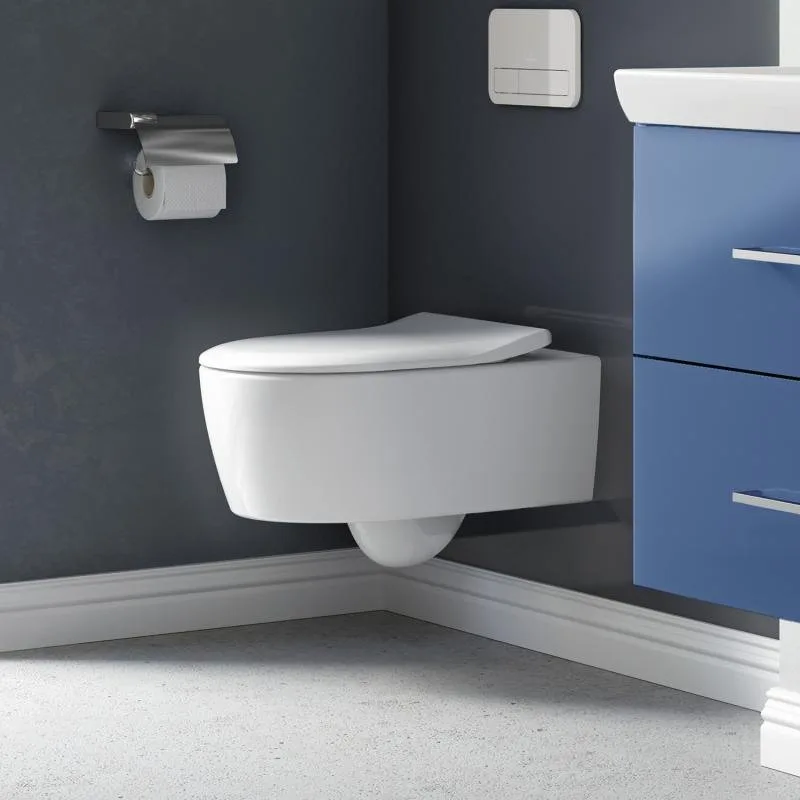 Унитаз подвесной Villeroy & Boch Avento 5656RS01 Sancos — официальный сайт