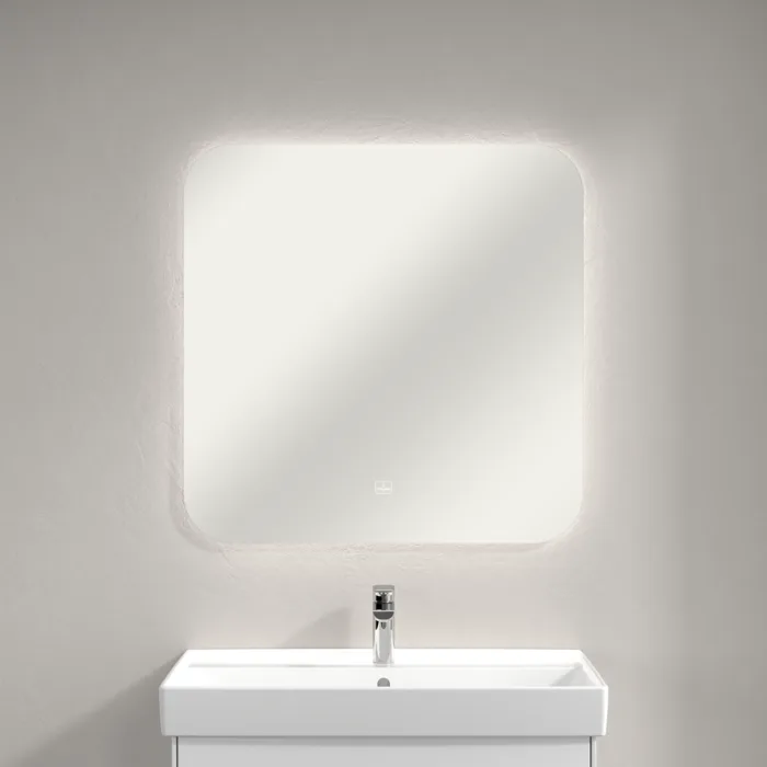 Зеркало Villeroy & Boch More to See Lite A4626000 60х60 с LED-подсветкой, 6500 K Sancos — официальный сайт