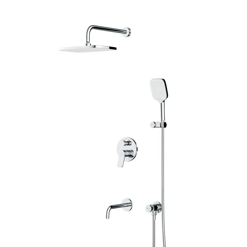 Душевой комплект AM.PM X-Joy FB85A3RH40 С ВНУТРЕННЕЙ ЧАСТЬЮ, хром Sancos — официальный сайт