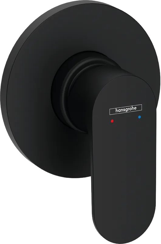Встраиваемый смеситель Hansgrohe Rebris S 72648670 С ВНУТРЕННЕЙ ЧАСТЬЮ, черный мато Sancos — официальный сайт