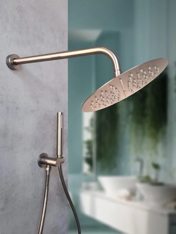 Душевой комплект AltroBagno Unione 040108 GrMt, С ВНУТРЕННЕЙ ЧАСТЬЮ, оружейная сталь Sancos — официальный сайт