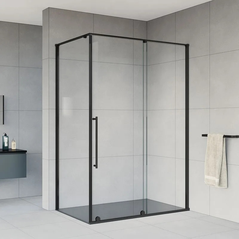 Душевой уголок Vincea Arno VSR-1A9012CLB 120x90 см, профиль черный Sancos — официальный сайт