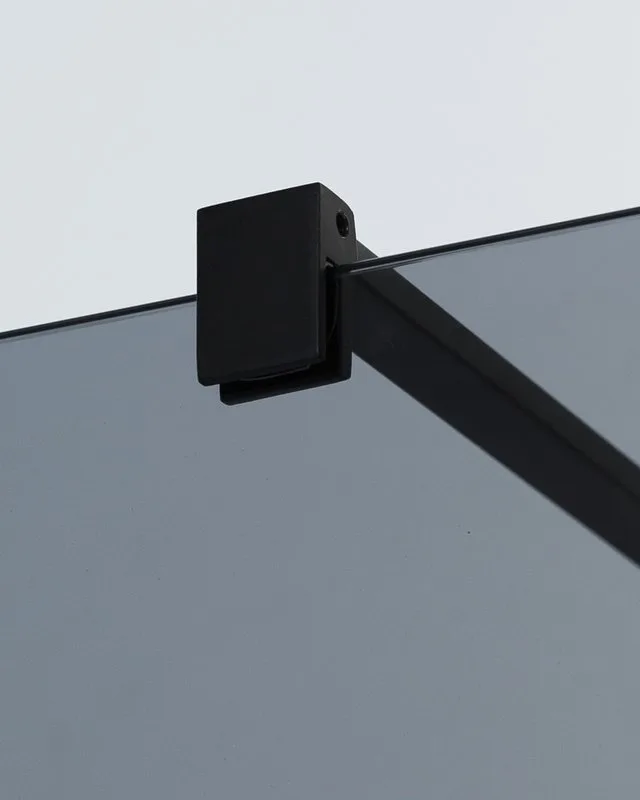 Душевая перегородка Cezares Liberta -L-2-100-GR-NERO Sancos — официальный сайт
