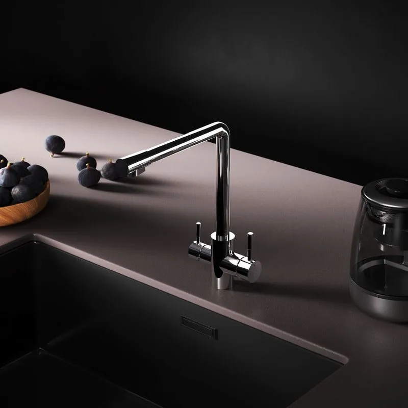 Смеситель для кухни AM.PM X-Joy S F85B05700, хром Sancos — официальный сайт