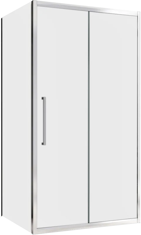 Душевой уголок Abber Schwarzer Diamant AG30160MH-S60M 160x60, профиль хром, стекло матовое Sancos — официальный сайт