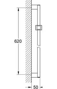 Душевая штанга Grohe Euphoria Cube 27892000 Sancos — официальный сайт