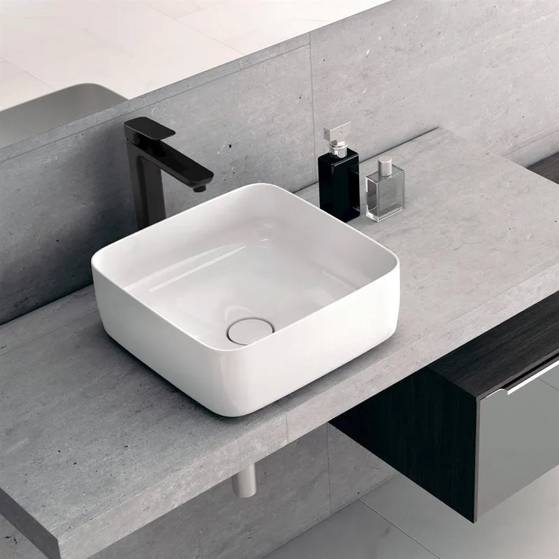 Смеситель для раковины Paini Nove 09PZ211LLSR с донным клапаном, черный Sancos — официальный сайт