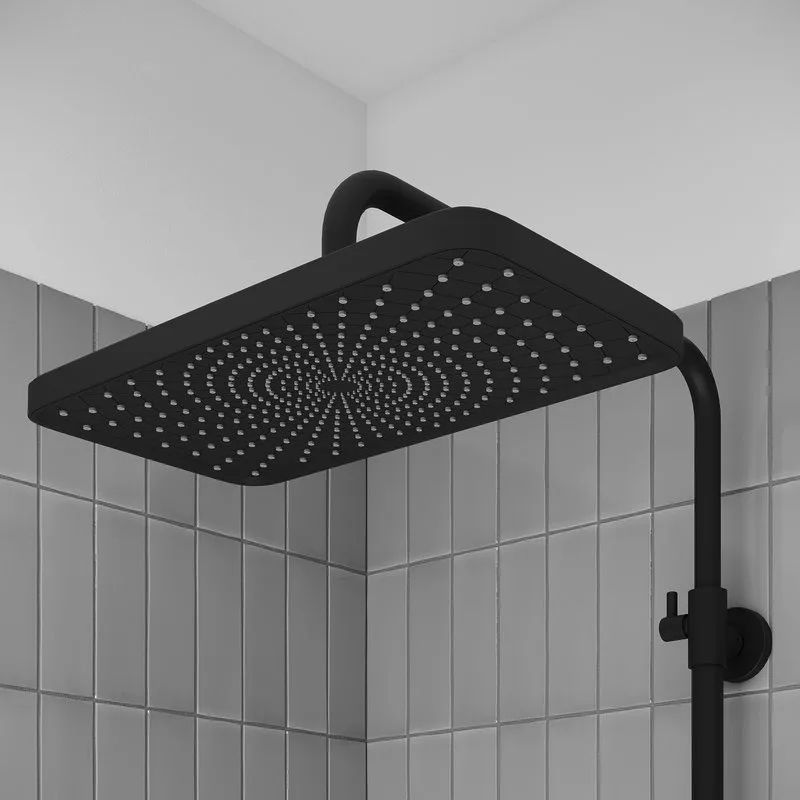 Душевая стойка IDDIS Parker PARBL3Fi06, матовый черный Sancos — официальный сайт