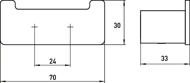 Крючок Emco Loft 0575 133 02 двойной, черный Sancos — официальный сайт