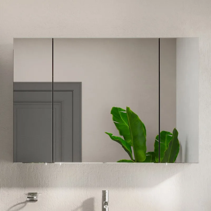 Зеркало-шкаф VitrA Mia 100 глянцевый антрацит Sancos — официальный сайт