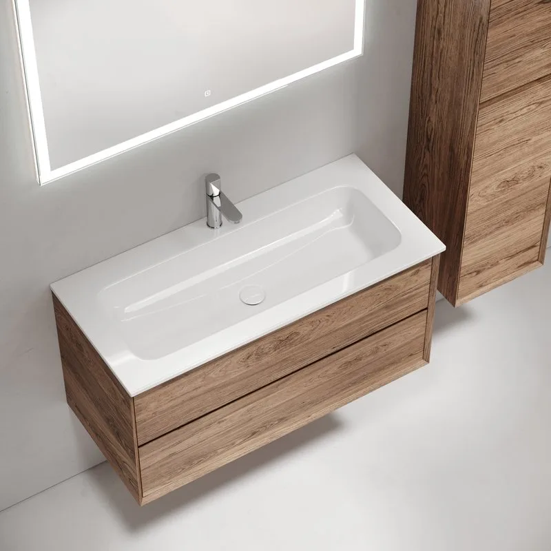 Тумба с раковиной Sancos Marmi 2.0 100 дуб чарльстон Sancos — официальный сайт